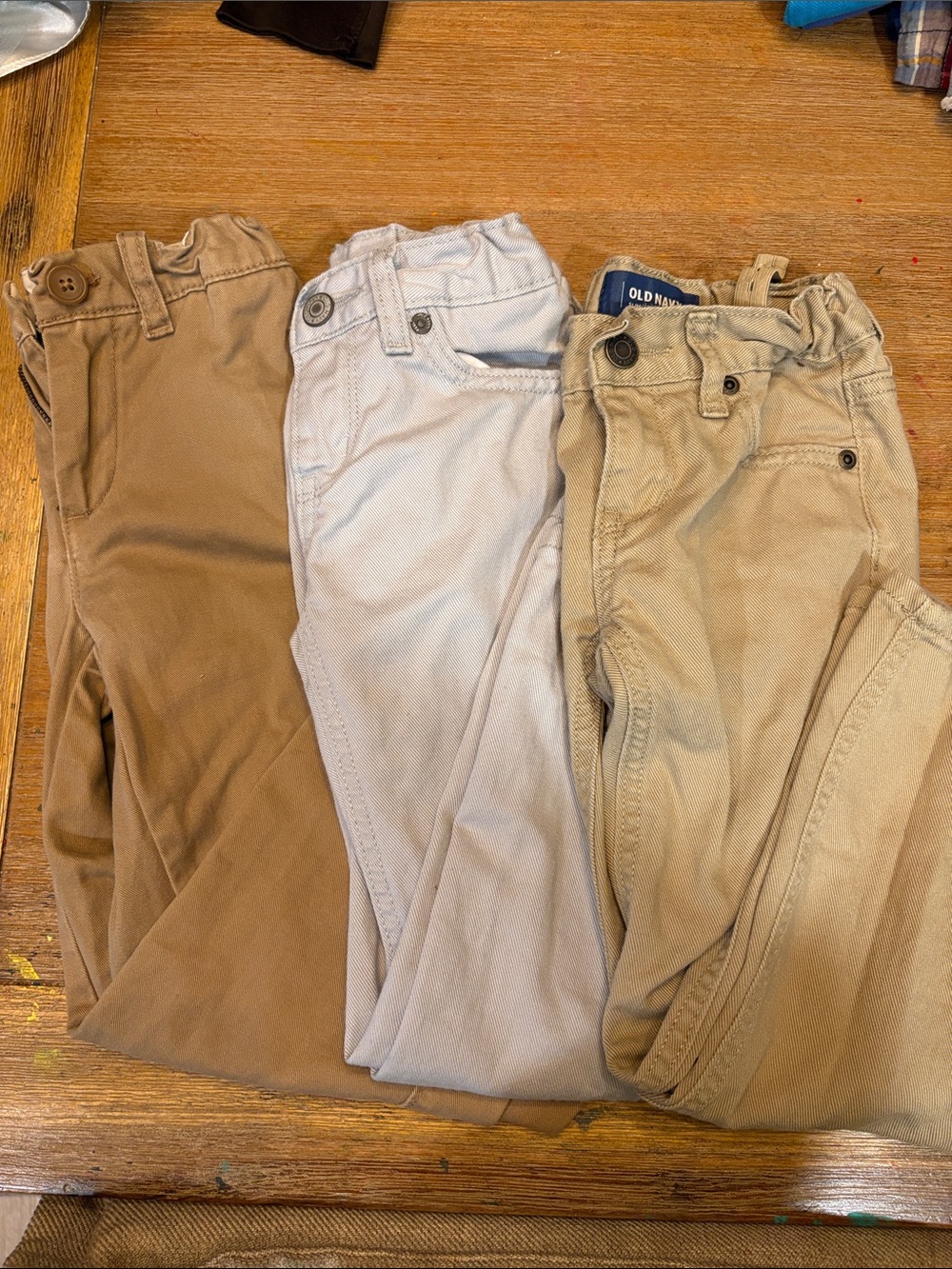 Old Navy/crewcuts Kids Chinos in Brown, Light Tan and Cream
